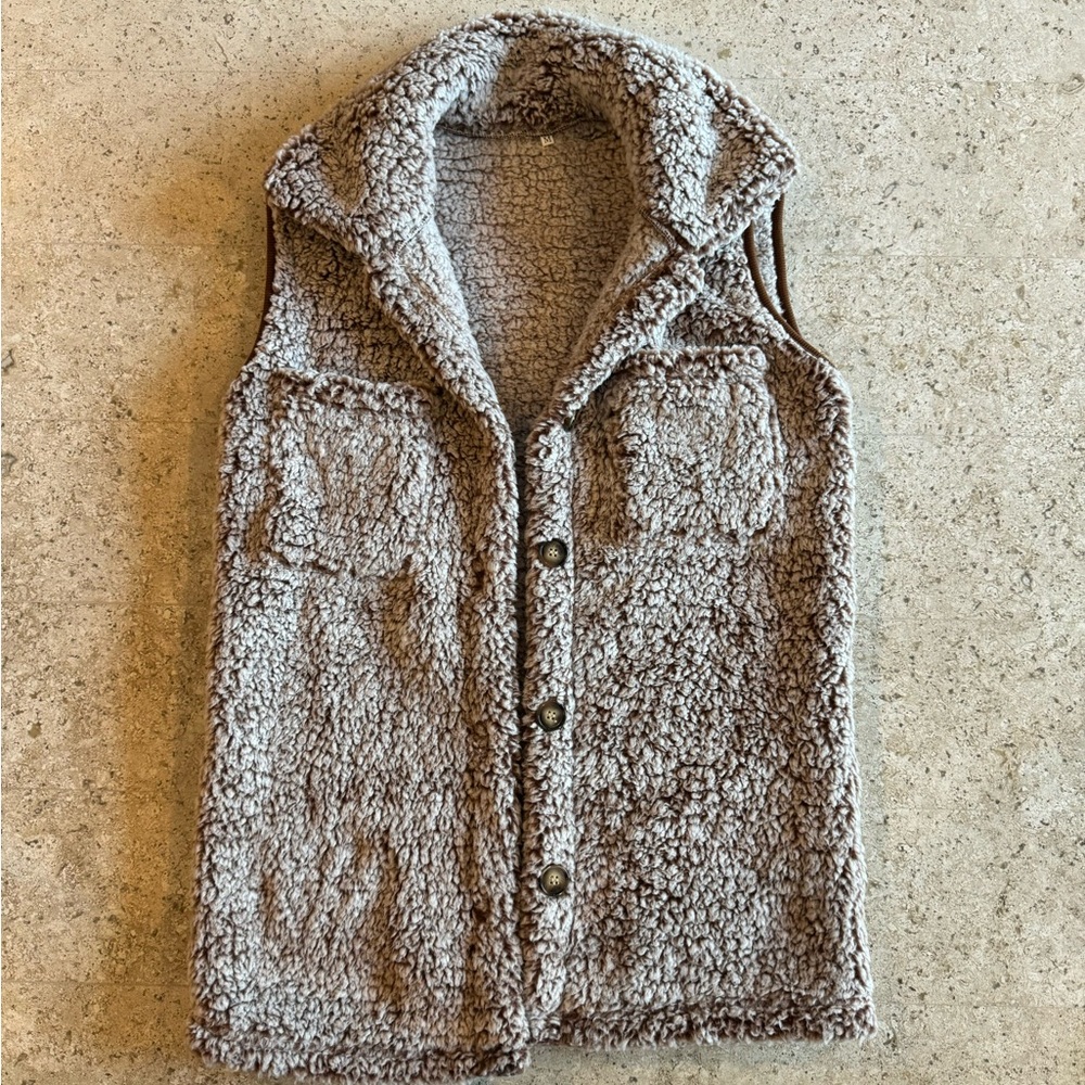 Fuzzy and Warm Vest